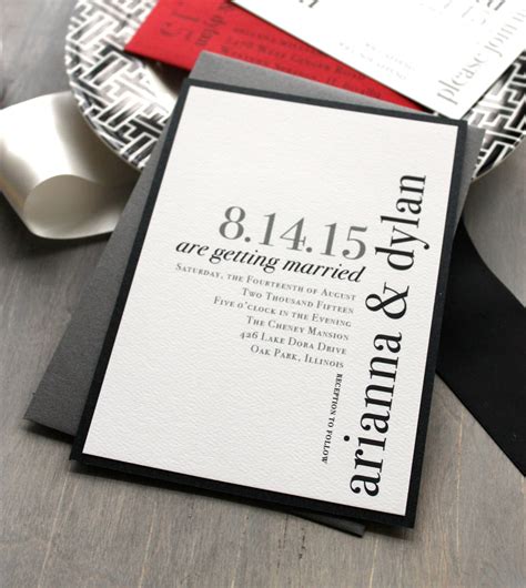 Examples of Unique Wedding Invitations | 21st - Bridal World - Wedding Ideas and Trends