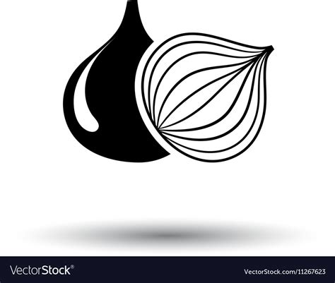 Onion icon Royalty Free Vector Image - VectorStock