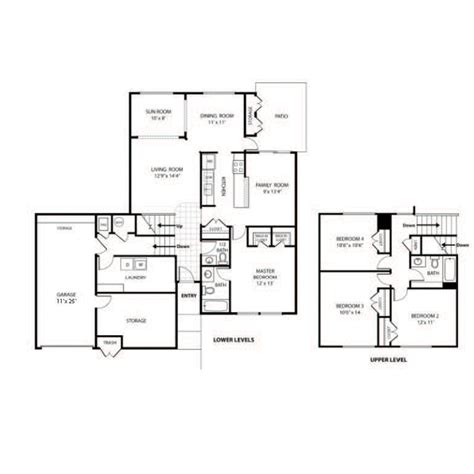 Floor Plans | Canyon View | Floor plans, How to plan, Design