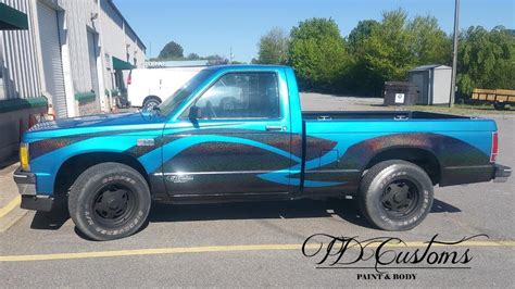 TD Customs' Custom Painted Shop Truck | TD Customs