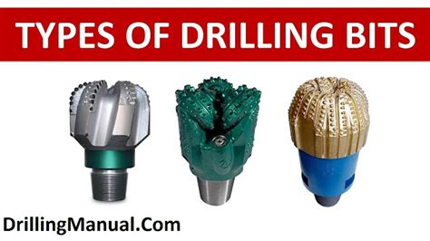 WHAT IS THE DRILL BIT TYPES IN OIL AND GAS FIELD - Drilling Manual