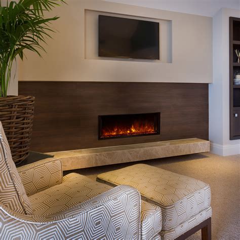 Landscape FullView // Built-In Electric Fireplace (40") - Modern Flames - Touch of Modern