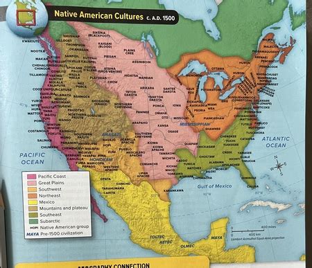 Many Native Americans groups populated North America before the arrival ...