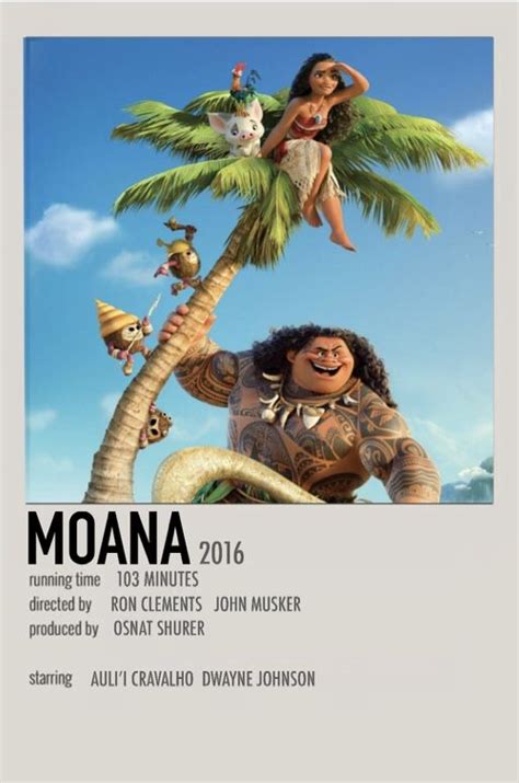 Moana poster – Artofit