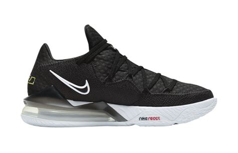 Nike LeBron 17 Low Black White - KicksOnFire.com