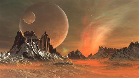 Cg Digital Art 3d Space Universe Landscapes Planets M - vrogue.co