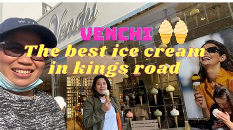 Venchi Gelato the best Ice Cream in Kingsroad LONDON - YouTube