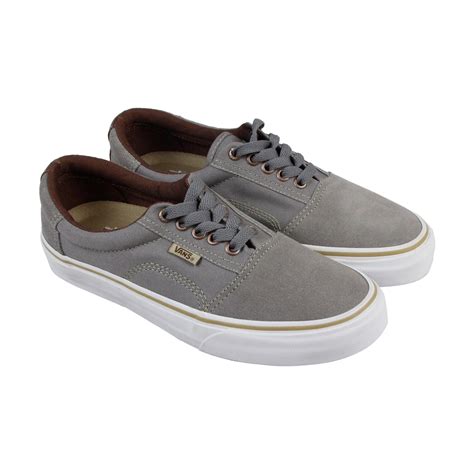 Vans Rowley Mens Gray Canvas Lace Up Sneakers Shoes - Walmart.com