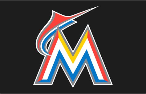 Miami Marlins Primary Dark Logo - National League (NL) - Chris Creamer's Sports Logos Page ...