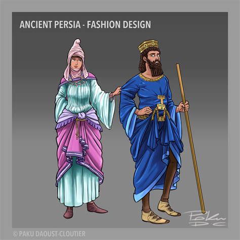 ArtStation - Ancient Persia fashion