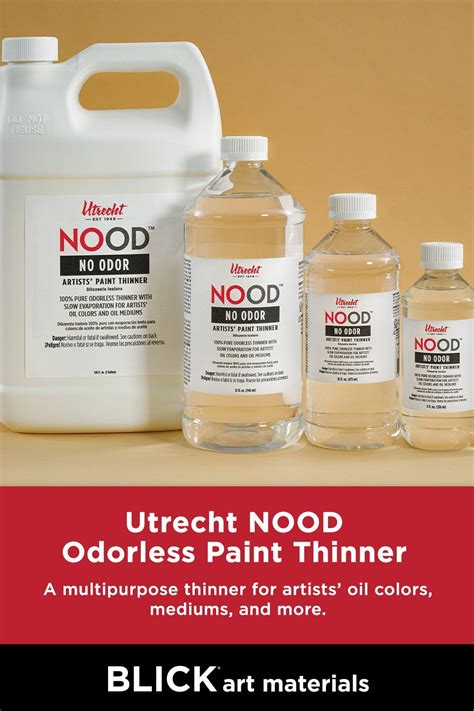 Utrecht NOOD Odorless Paint Thinner | BLICK Art Materials | Paint ...