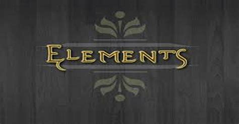 The Elements Game