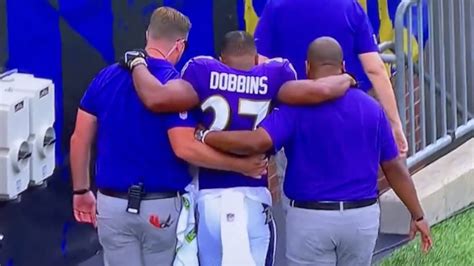 JK Dobbins reportedly suffered brutal injury in Week 1