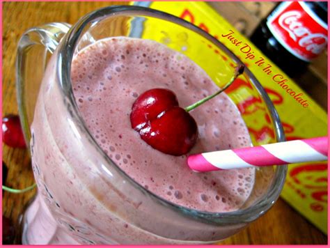 Just Dip It In Chocolate: Cherry Cola Smoothie Recipe