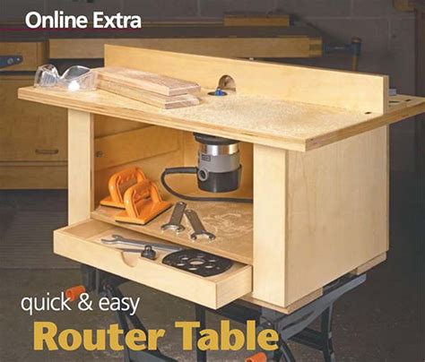 39 Free DIY Router Table Plans & Ideas That You Can Easily Build