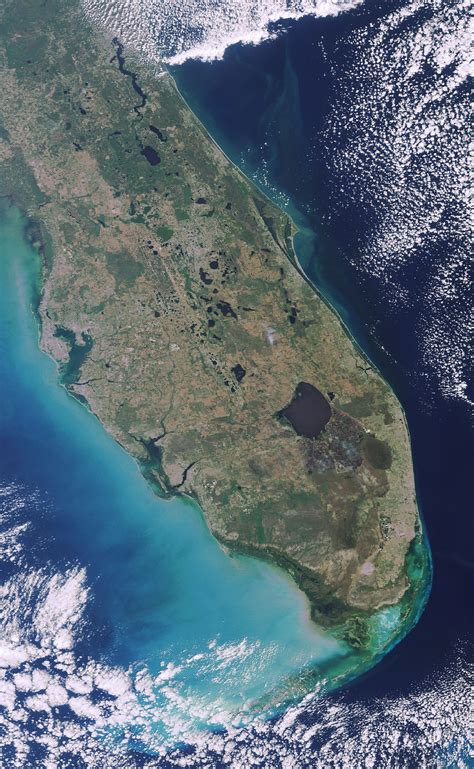 Satellite Photo Florida | Earth from space, Earth pictures, Earth photos