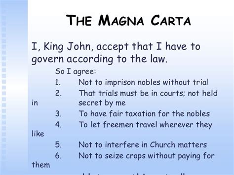 King john and magna carta