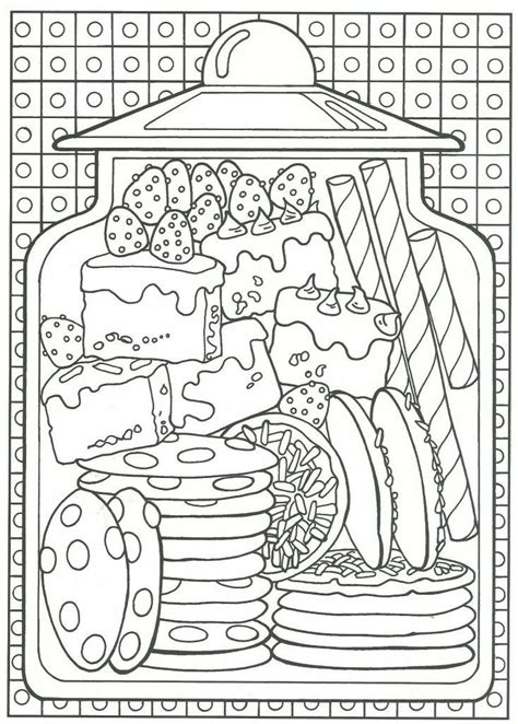 ️Candy Jar Coloring Page Free Download| Goodimg.co