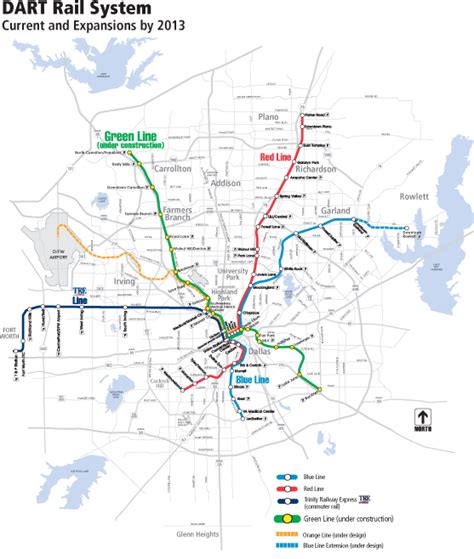 Dallas Light Rail Map – Verjaardag Vrouw 2020