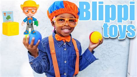 Blippi Ball Pit Surprise Toy Opening Review - Series 1 - unboxing Blippi toys - YouTube