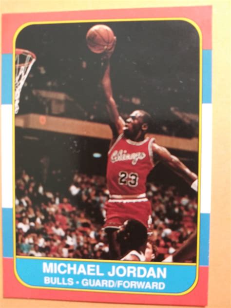 1985-6 Fleer Michael Jordan Rookie Card Reprint