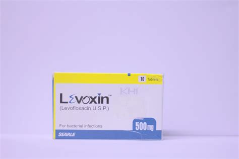 Levoxin 500mg Tablets - Time Medical