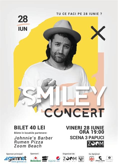 Concert Smiley - 28 iun 2019