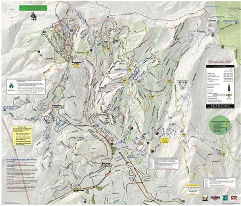 Mountain Bike Trail Map of Park City, Utah | Mountain Biking Park City