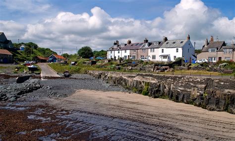 Craster Village from Harbor, Northumberland - Ed O'Keeffe Photography