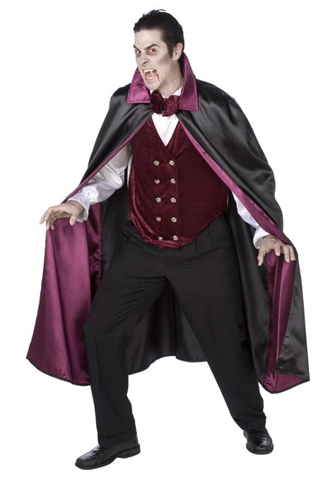 Mens Deluxe Vampire Costume - Walmart.com - Walmart.com