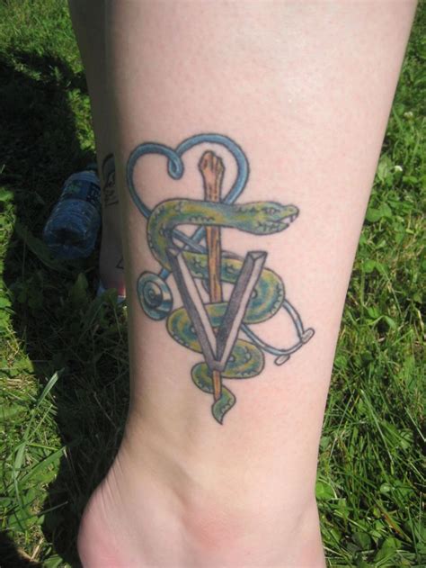 Veterinary Caduceus Caduceus Tattoo, Dna Tattoo, Symbol Tattoos, Top ...