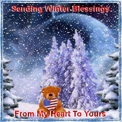 Sending Winter Blessings Pictures, Photos, and Images for Facebook ...