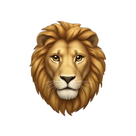 lion - royal - roar | AI Emoji Generator