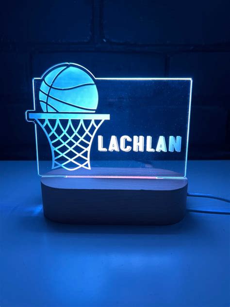 Basketball LED Nightlight | Slam Dunk Bedroom Decor