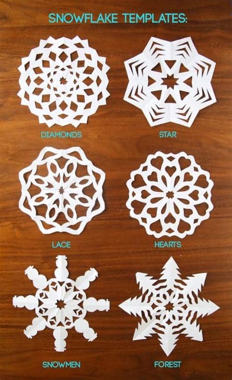 20 Winter Snowflake Crafts | The Crafty Blog Stalker