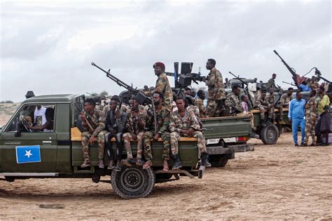 Somalia’s Army, Militia Gain Control of Central Areas From Al-Shabaab - Bloomberg