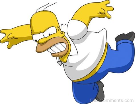 Homer Simpson Looking Angry - Desi Comments