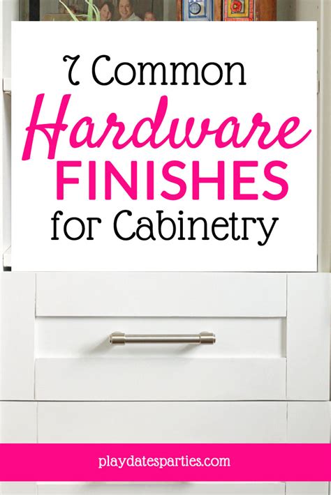 The 7 Most Common Cabinet Hardware Finishes