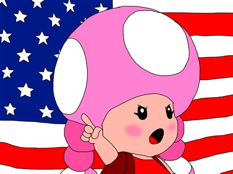 Toadette American Flag Meme Generator - Imgflip