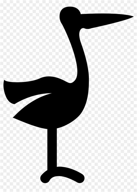 Stork Vector Baby - Иконка Малыш, HD Png Download - 1600x1600(#6224151 ...