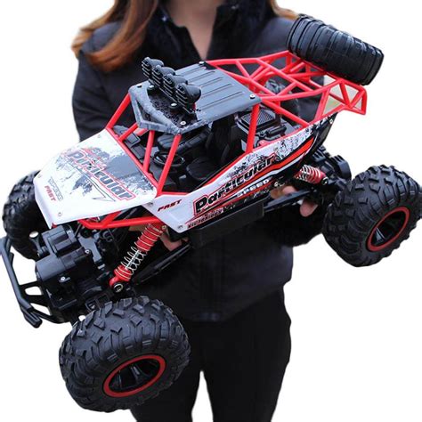 Large 4WD Remote Control Trucks 2.4G Off-Road Rock Crawler Climbing Ca – Sun Baby