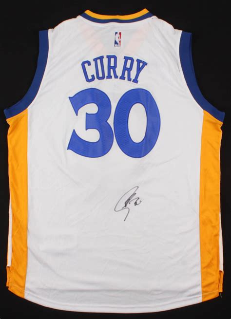 Stephen Curry Signed Warriors Jersey (Beckett COA) | Pristine Auction