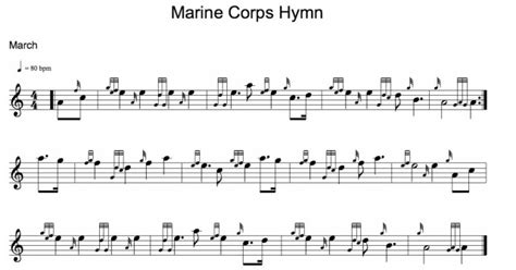 Marine Corps Hymn | It's Just Nine Notes