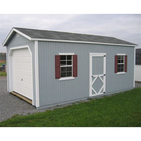 Amish Garages | Pinecraft.com • Amish Made Storage Garage Kits, DIY Garage Kits