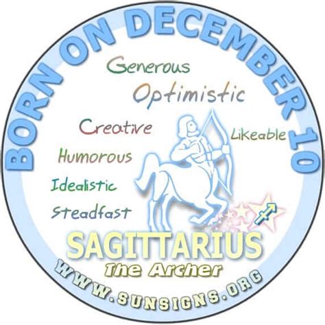 December 10 Zodiac Horoscope Birthday Personality - SunSigns.Org