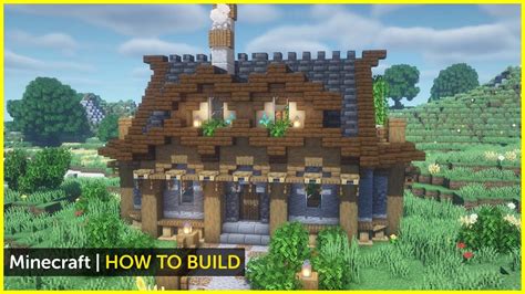 Minecraft - Villager Houses - Fisherman's House Tutorial - YouTube