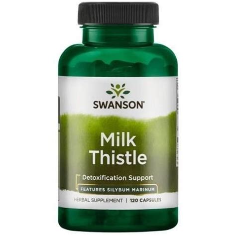 Milk Thistle (Standardized), 250mg | Milk thistle, Liver detox, Coconut health benefits