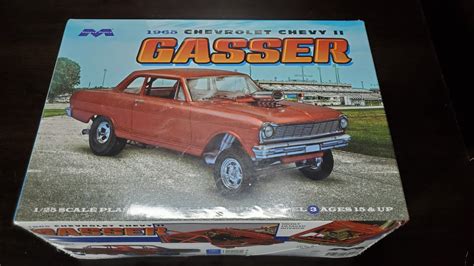 Moebius 1965 Chevrolet Chevy II Gasser 2324 Before you Buy /Box opening Parts, Decals ...