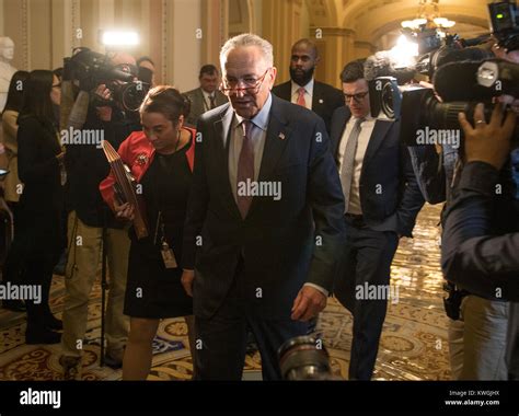 United States Senate Majority Leader Chuck Schumer (Democrat of New ...