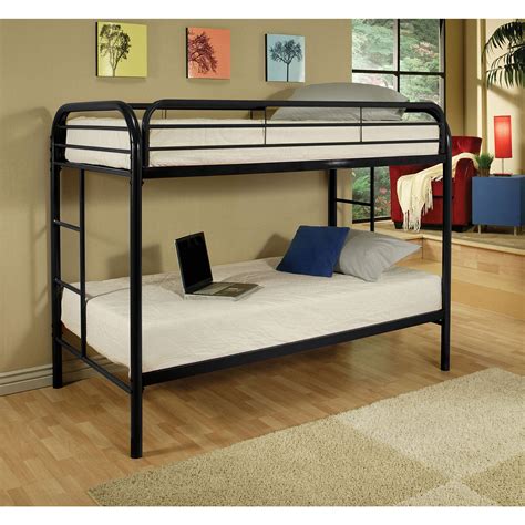 Twin/Twin Bunk Bed Complete with Mattresses - Mattress Warehouse Flint